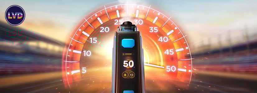 puissance 50W du Kit Aegis Hero 5 de GeekVape